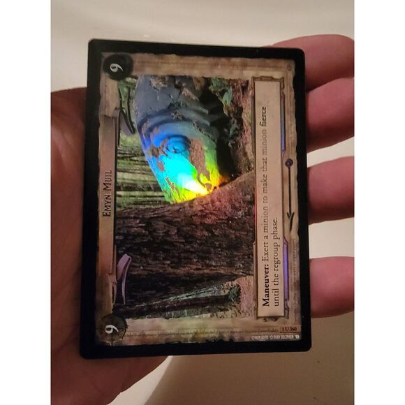 Lot Of 3 Foil Lotr Trading Cards Game TCG Lord Of The Rings Gandalf Legolas VTG - Picture 6 of 7